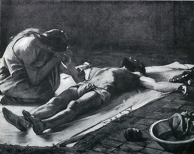 Pieta by Lovis Corinth